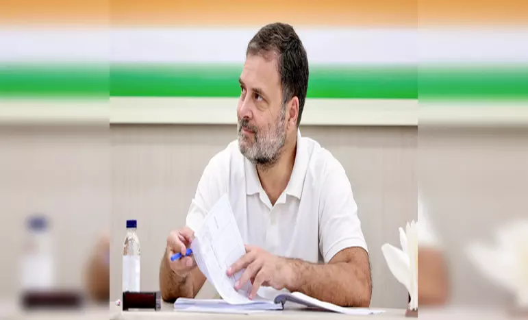 राहुल गांधी करेंगे गुजरात का दौरा, वडोदरा में आयोजित आदिवासी सम्मेलन में होंगे शामिल राहुल गांधी करेंगे गुजरात का दौरा, वडोदरा में आयोजित आदिवासी सम्मेलन में होंगे शामिल