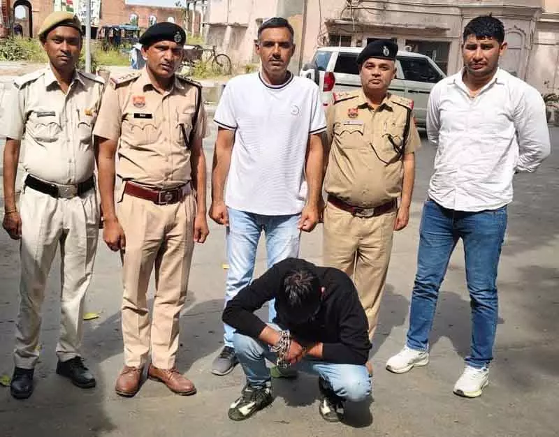 नशे का आदी, Kaithal में पत्नी की हत्या के आरोप में व्यक्ति गिरफ्तार नशे का आदी, Kaithal में पत्नी की हत्या के आरोप में व्यक्ति गिरफ्तार