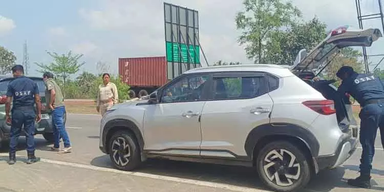 Jaleswar बंगाल चुनावों से पहले सीमा पर कड़ी सुरक्षा Jaleswar बंगाल चुनावों से पहले सीमा पर कड़ी सुरक्षा