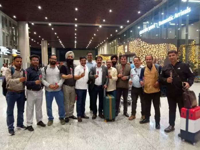 PIB ने उत्तर प्रदेश के लिए मीडिया टूर का आयोजन किया, प्रतिनिधिमंडल लखनऊ पहुंचा PIB ने उत्तर प्रदेश के लिए मीडिया टूर का आयोजन किया, प्रतिनिधिमंडल लखनऊ पहुंचा