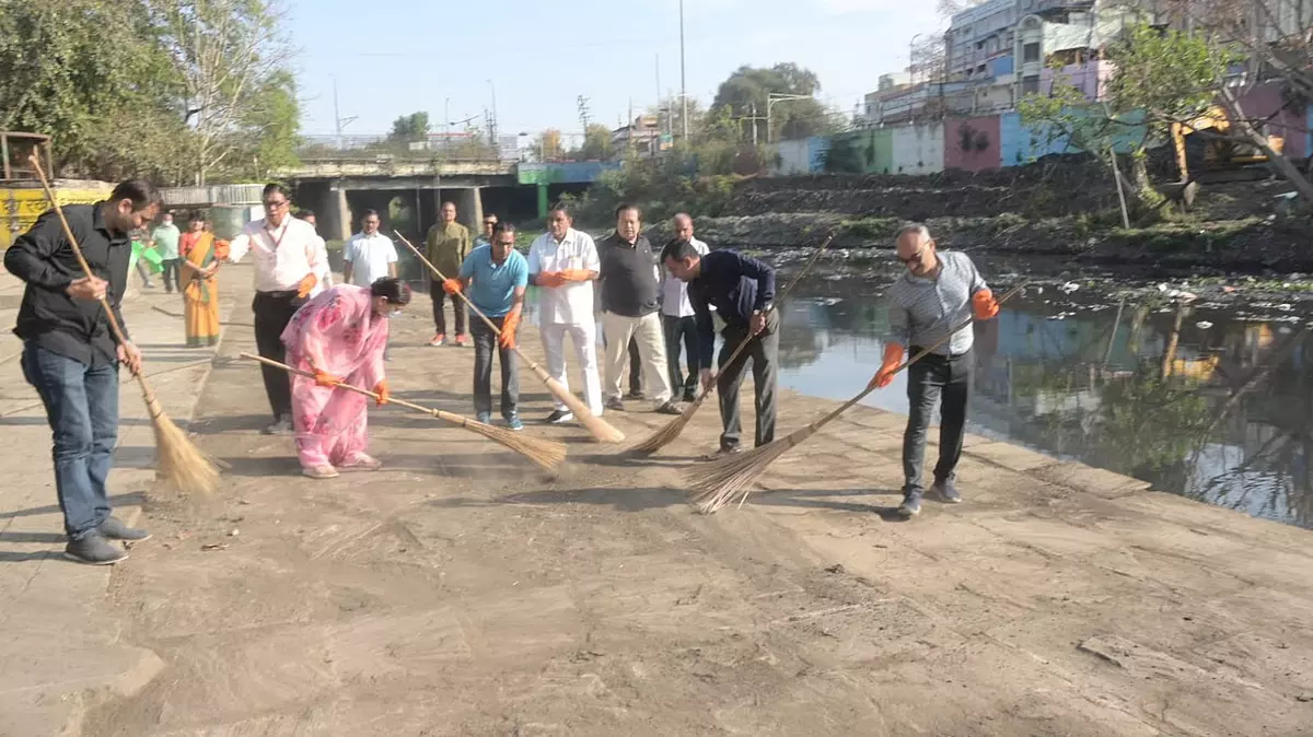 Indore : जल संरक्षण की पहल के लिए शहर एकजुट Indore : जल संरक्षण की पहल के लिए शहर एकजुट