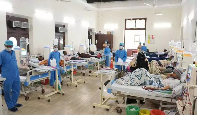 Hyderabad के महावीर ट्रस्ट ने गरीब मरीज़ों के लिए 18 लाख डायलिसिस सत्र पूरे किए Hyderabad के महावीर ट्रस्ट ने गरीब मरीज़ों के लिए 18 लाख डायलिसिस सत्र पूरे किए