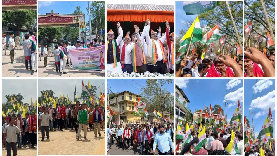 कार्बी आंगलोंग की 5 ST सीटों पर BJP–कांग्रेस मुकाबला तेज कार्बी आंगलोंग की 5 ST सीटों पर BJP–कांग्रेस मुकाबला तेज