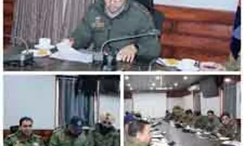 SSP Kulgam ने DPO कुलगाम में संयुक्त सुरक्षा समीक्षा बैठक की अध्यक्षता SSP Kulgam ने DPO कुलगाम में संयुक्त सुरक्षा समीक्षा बैठक की अध्यक्षता
