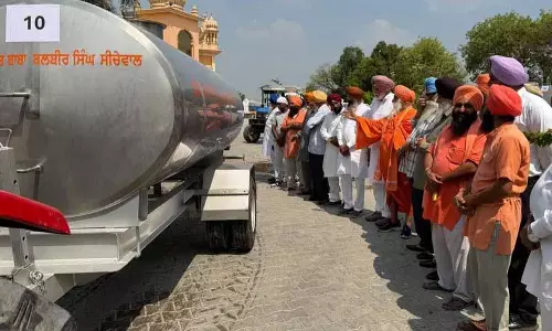 Sechewal ने कपूरथला के गांवों को 25 पानी के टैंक दान किए Sechewal ने कपूरथला के गांवों को 25 पानी के टैंक दान किए
