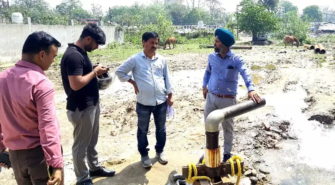 Haridwar: कुंभ-2027 को लेकर भूपतवाला में जलापूर्ति कार्यों की जांच