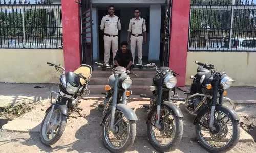 CG BREAKING: बाइक चोर गिरोह का भंडाफोड़, 5 नाबालिग सहित 6 चोर गिरफ्तार