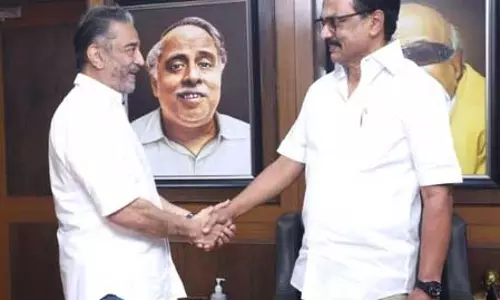 एमके स्टालिन और कमल हासन की मुलाकात, डीएमके को बिना शर्त समर्थन देगी मक्कल निधि मय्यम