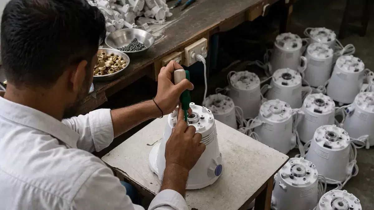 Ambala: युद्ध और महंगाई ने मिक्सी कारोबार को झटका दिया Ambala: युद्ध और महंगाई ने मिक्सी कारोबार को झटका दिया