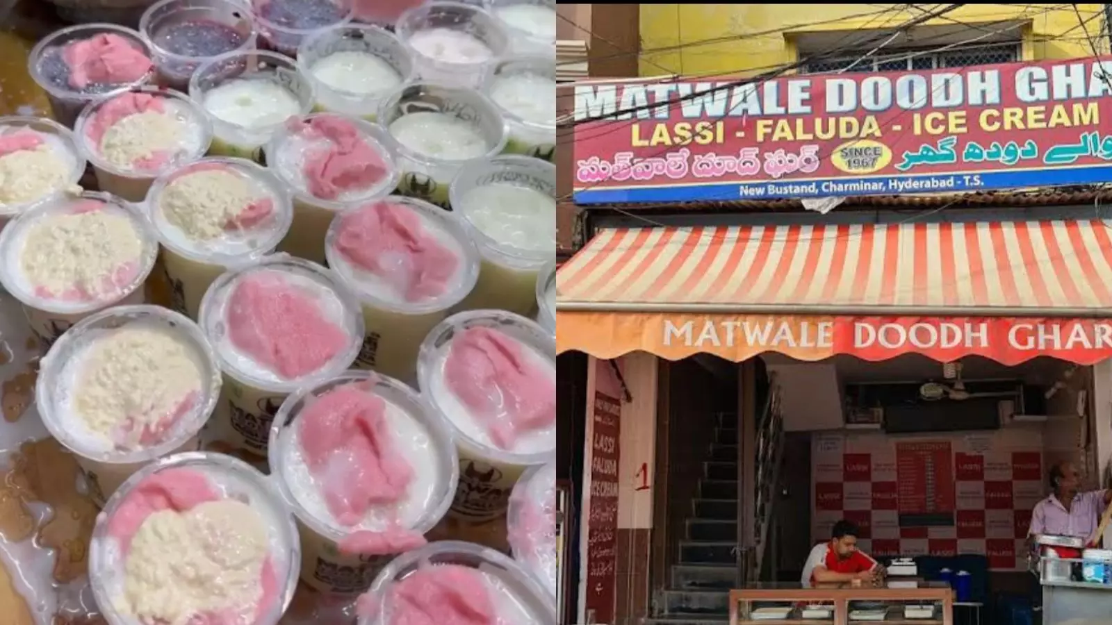 Hyderabad’s का गर्मियों का राज़: चारमीनार के पास 59 साल पुरानी लस्सी की दुकान Hyderabad’s का गर्मियों का राज़: चारमीनार के पास 59 साल पुरानी लस्सी की दुकान