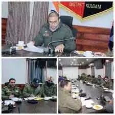 SSP Kulgam ने DPO कुलगाम में संयुक्त सुरक्षा समीक्षा बैठक की अध्यक्षता SSP Kulgam ने DPO कुलगाम में संयुक्त सुरक्षा समीक्षा बैठक की अध्यक्षता