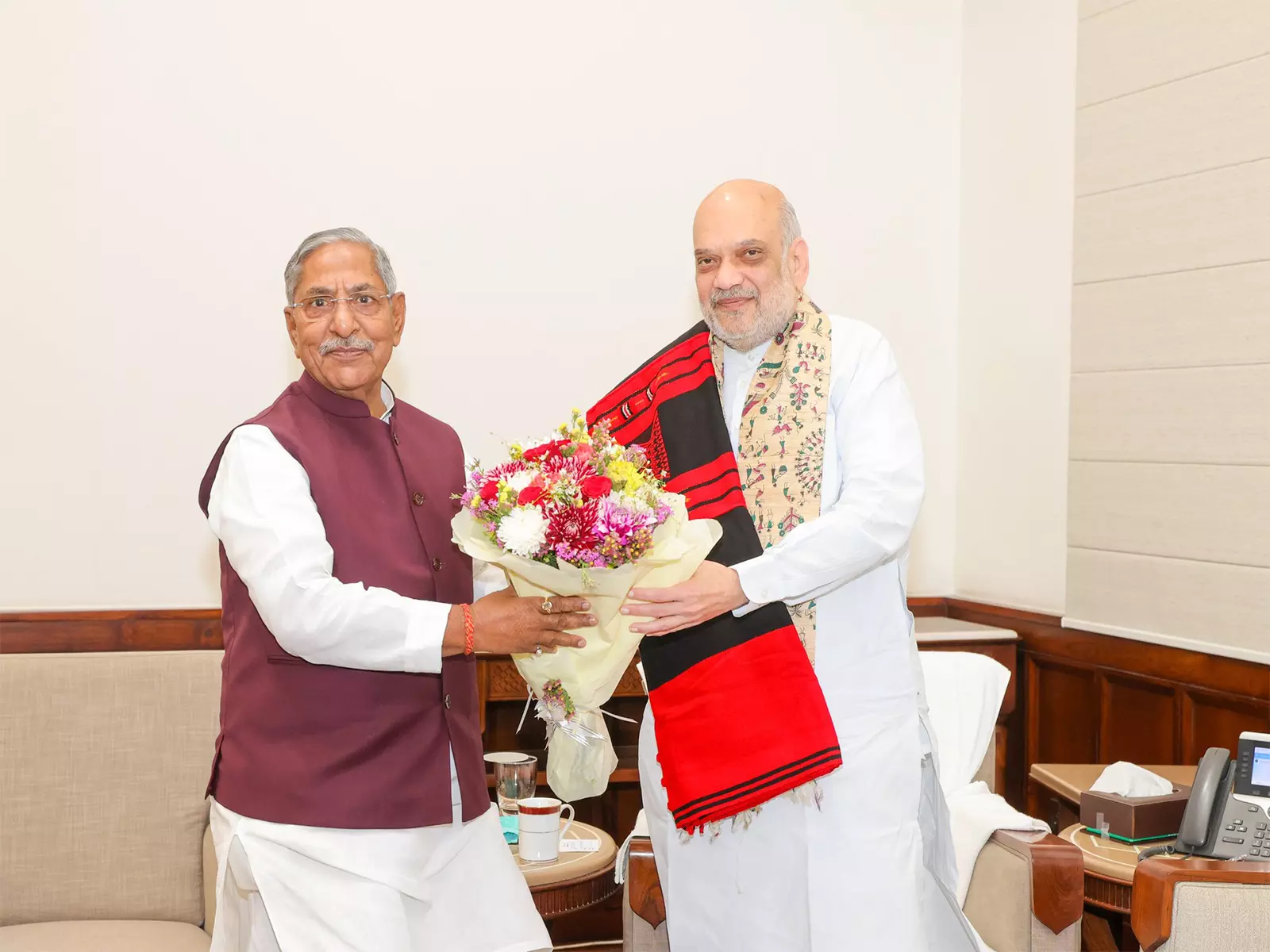 Nagaland के राज्यपाल नंद किशोर यादव ने केंद्रीय गृह मंत्री अमित शाह से की मुलाकात Nagaland के राज्यपाल नंद किशोर यादव ने केंद्रीय गृह मंत्री अमित शाह से की मुलाकात