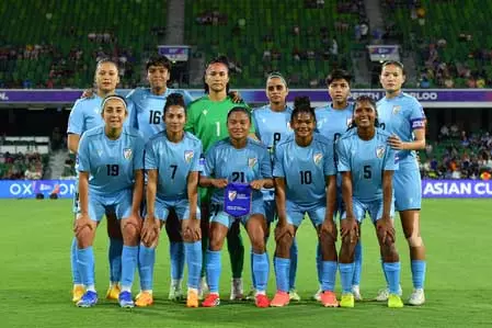 फीफा सीरीज 2026 में हिस्सा लेगी भारतीय महिला टीम, जानें कब होगा मुकाबला? फीफा सीरीज 2026 में हिस्सा लेगी भारतीय महिला टीम, जानें कब होगा मुकाबला?