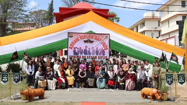 Kohima : असम राइफल्स ने कोहिमा में वेटरन्स डे मनाया