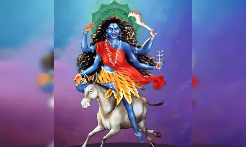 प्रधानमंत्री मोदी ने चैत्र नवरात्रि पर मां कालरात्रि को किया नमन, देशवासियों के लिए साहस और सफलता की कामना प्रधानमंत्री मोदी ने चैत्र नवरात्रि पर मां कालरात्रि को किया नमन, देशवासियों के लिए साहस और सफलता की कामना