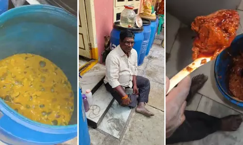 Hyderabad में अवैध अचार यूनिट चलाने के आरोप में एक व्यक्ति गिरफ्तार Hyderabad में अवैध अचार यूनिट चलाने के आरोप में एक व्यक्ति गिरफ्तार