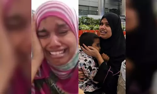 नशीले पदार्थों के मामले में दुबई की जेल में महीनों बिताने के बाद, हैदराबाद की महिला घर लौटी