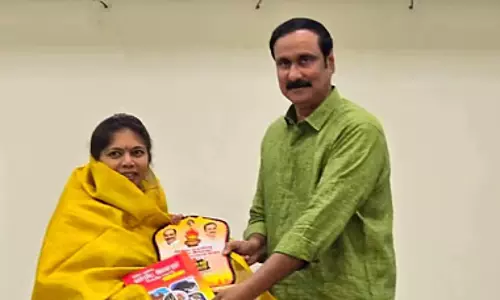 DMK को हटाने का समय आ गया है: PMK की थिलागवमा DMK को हटाने का समय आ गया है: PMK की थिलागवमा