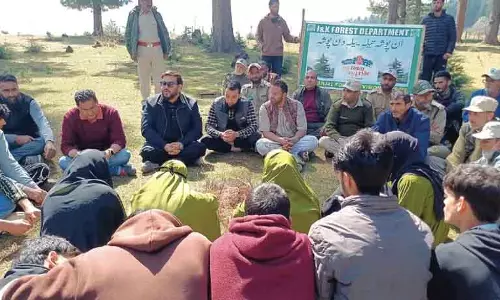 Budgam में वृक्षारोपण अभियान और वृक्ष चर्चा आयोजित