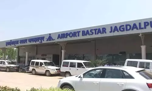 हैदराबाद-जगदलपुर-रायपुर हवाई सेवा 31 मार्च से हैदराबाद-जगदलपुर-रायपुर हवाई सेवा 31 मार्च से