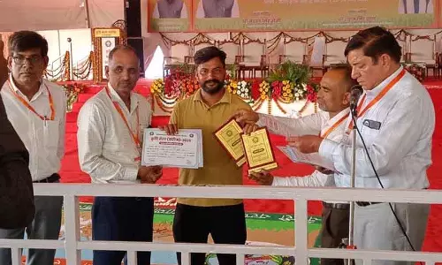Sirsa के किसान ने खेती में उत्कृष्टता के लिए पुरस्कार जीता
