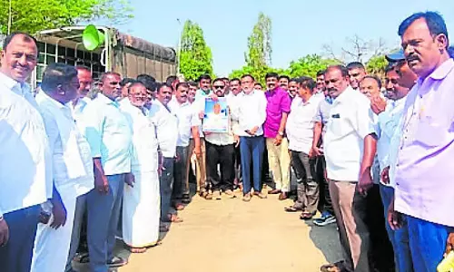 Karnataka : पानी के हमारे अधिकार के लिए रैली Karnataka : पानी के हमारे अधिकार के लिए रैली