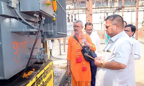 रजबंधा उपकेन्द्र की पॉवर ट्रांसफार्मर क्षमता में वृद्धि