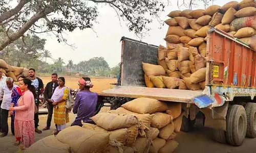 Odisha में धान की रिकॉर्ड खरीद, मंडियों में 75 लाख मीट्रिक टन से अधिक धान पहुँचा