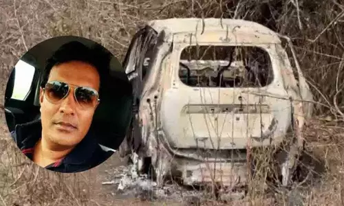 Karnataka के पूर्व विधायक के बेटे का जला हुआ शव कार में मिला, हत्या का शक