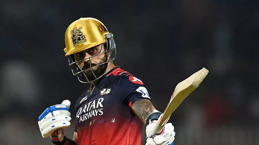 IPL 2026 : पूरी तरह से एकाग्र विराट कोहली का शानदार प्रदर्शन जारी IPL 2026 : पूरी तरह से एकाग्र विराट कोहली का शानदार प्रदर्शन जारी