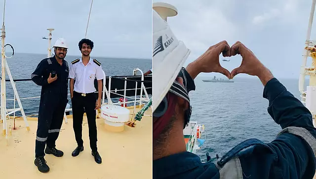 अब हम सुरक्षित हैं: Hormuz जलडमरूमध्य में फंसा मंगलौर का नाविक अब हम सुरक्षित हैं: Hormuz जलडमरूमध्य में फंसा मंगलौर का नाविक