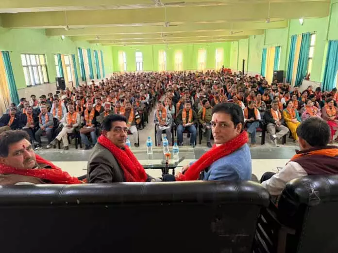 Shakti Parihar ने पार्टी कार्यकर्ताओं से ज़मीनी स्तर पर संगठन को मज़बूत करने का आग्रह किया Shakti Parihar ने पार्टी कार्यकर्ताओं से ज़मीनी स्तर पर संगठन को मज़बूत करने का आग्रह किया