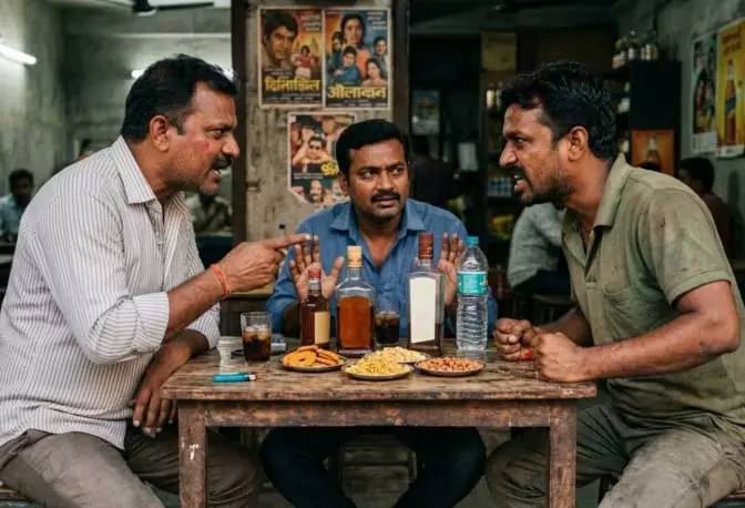 Nala Sopara: दोस्त के साथ शराब पीने के बाद एक आदमी की मौत हो गई Nala Sopara: दोस्त के साथ शराब पीने के बाद एक आदमी की मौत हो गई