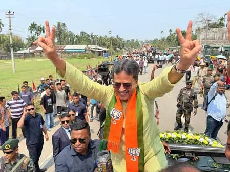 जनजातीय परिषद चुनाव में भाजपा की जीत को लेकर सीएम माणिक साहा आश्वस्त जनजातीय परिषद चुनाव में भाजपा की जीत को लेकर सीएम माणिक साहा आश्वस्त