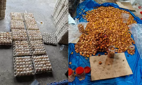 Hyderabad में केक बनाने के लिए सड़े हुए अंडों का इस्तेमाल, बनाने वाले गिरफ्तार