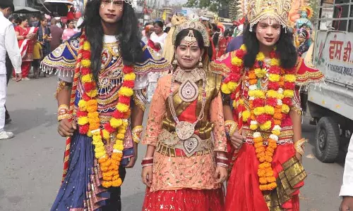 Phagwara में राम नवमी की शोभा यात्रा भक्तिमय रही
