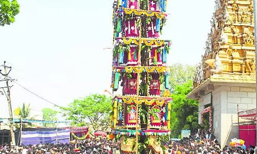 Karnataka : अनेकल थिम्मारया रथ महोत्सव Karnataka : अनेकल थिम्मारया रथ महोत्सव