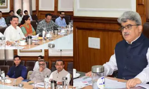 CS ने तवी आर्टिफिशियल झील, रिवरफ्रंट डेवलपमेंट प्रोजेक्ट्स की प्रगति की समीक्षा की