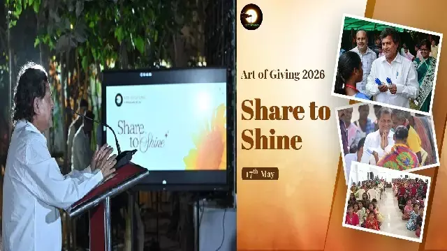 आर्ट ऑफ़ गिविंग 2026 की थीम होगी “शेयर टू शाइन”: संस्थापक Achyuta Samanta