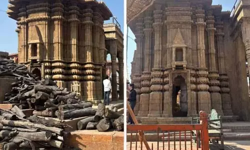 एसएस राजामौली ने महेश बाबू की अगली एपिक फिल्म के लिए हैदराबाद में Varanasi को रीक्रिएट किया एसएस राजामौली ने महेश बाबू की अगली एपिक फिल्म के लिए हैदराबाद में Varanasi को रीक्रिएट किया