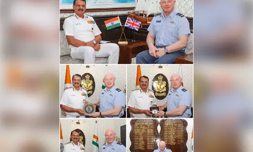 भारत और UK ने रक्षा सहयोग और इंटरऑपरेबिलिटी बढ़ाने पर चर्चा की: भारतीय नौसेना