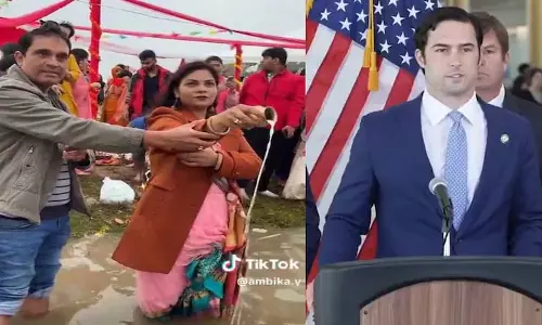 Chhath Puja पर अमेरिकी सांसद की टिप्पणी पर तीखी प्रतिक्रिया Chhath Puja पर अमेरिकी सांसद की टिप्पणी पर तीखी प्रतिक्रिया