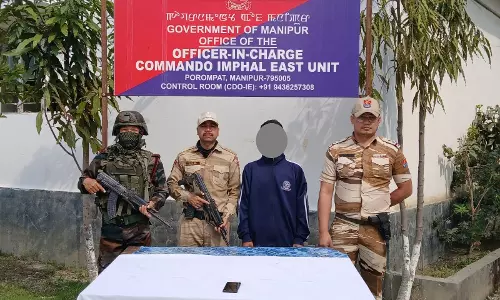 मणिपुर में UNLF(P) कैडर गिरफ्तार, 6 बंकर ध्वस्त