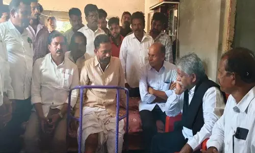 MRPS Leader चेंगाला गुरुनाधम सड़क दुर्घटना में घायल