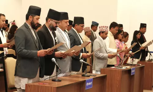 Nepal की नई संसद की पहली बैठक, सदस्यों ने शपथ ली