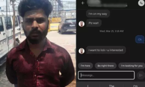हैदराबाद में यात्री को अश्लील मैसेज भेजने के लिए Uber driver पर मामला दर्ज हैदराबाद में यात्री को अश्लील मैसेज भेजने के लिए Uber driver पर मामला दर्ज