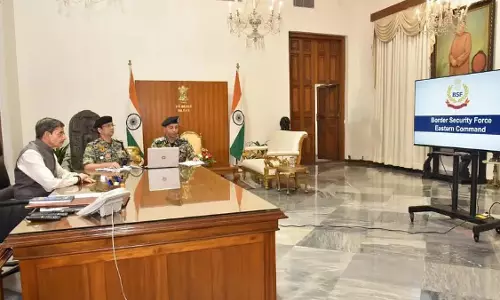 चुनावों से पहले Bangladesh Border पर कड़ी निगरानी चुनावों से पहले Bangladesh Border पर कड़ी निगरानी