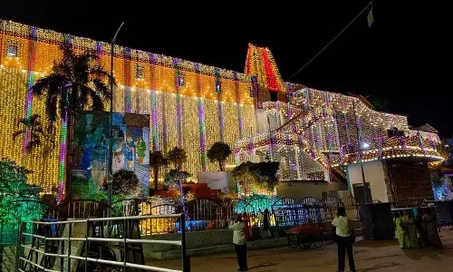 Bhadrachalam में श्री राम नवमी और पट्टाभिषेक उत्सव की तैयारियां पूरी Bhadrachalam में श्री राम नवमी और पट्टाभिषेक उत्सव की तैयारियां पूरी