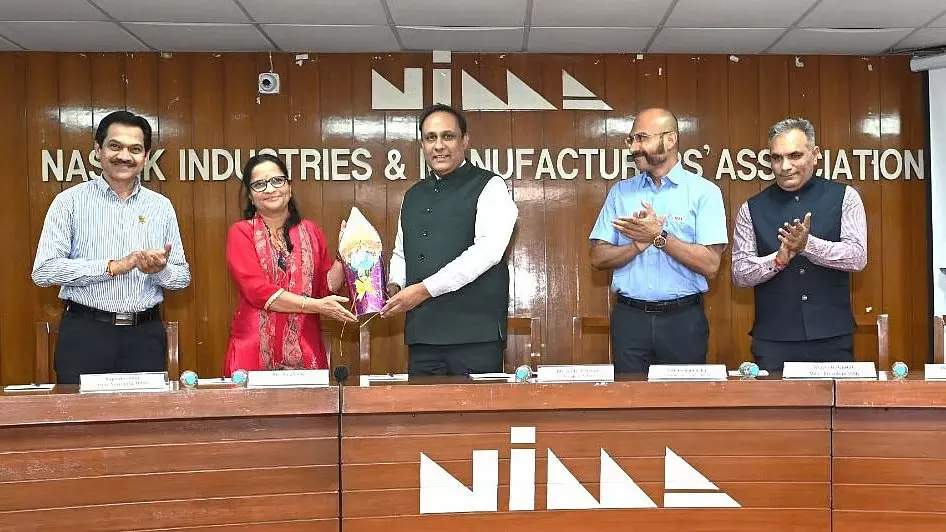 Nashik : NIMA ने इंडस्ट्रियल सेफ्टी और रिस्क प्रिवेंशन पर सेशन ऑर्गनाइज़ किया Nashik : NIMA ने इंडस्ट्रियल सेफ्टी और रिस्क प्रिवेंशन पर सेशन ऑर्गनाइज़ किया