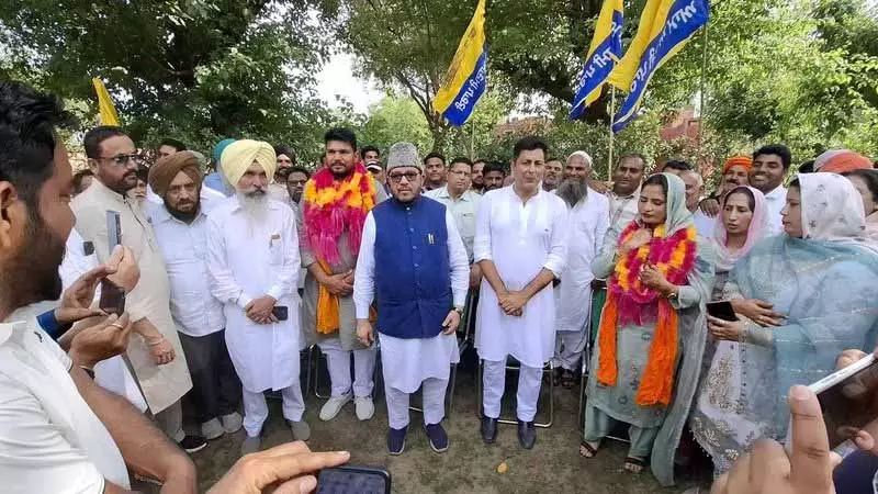 Ludhiana: आप ने मलेरकोटला ब्लॉक समिति चुनाव जीता Ludhiana: आप ने मलेरकोटला ब्लॉक समिति चुनाव जीता